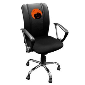 Curve Task Chair with The Great Zipchair Pumpkin Logo, XZOCCURVE-PSHOL88085