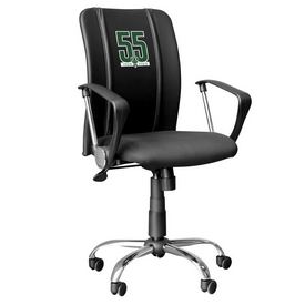 Curve Task Chair with Milwaukee Bucks Team Commemorative Logo, XZOCCURVE-PSNBA31054