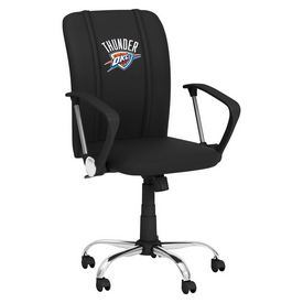 Oklahoma City Thunder NBA Curve Task Chair, XZOCCURVE-PSNBA32060