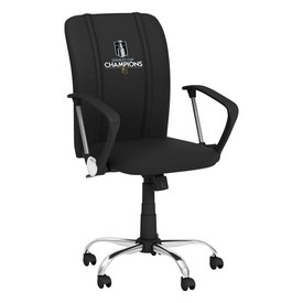 Curve Task Chair with Vegas Golden Knights 2023 Champions Logo, XZOCCURVE-PSNHL43037