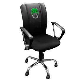 Curve Task Chair with Hockey Helmet Gaming Logo, XZOCCURVE-PSRETR022