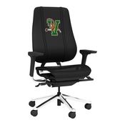 PhantomX Gaming Chair with Vermont Catamounts Logo, DSPHGMCHRBKJCKT-PSCOL13115A