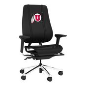 PhantomX Gaming Chair with Utah Utes Logo, DSPHGMCHRBKJCKT-PSCOL13290A