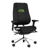 PhantomX Gaming Chair with North Dakota State Bison Primary Logo, DSPHGMCHRBKJCKT-PSCOL13491A