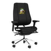 PhantomX Gaming Chair with Oregon Ducks Mascot Logo, DSPHGMCHRBKJCKT-PSCOL13877A
