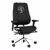 PhantomX Mesh Gaming Chair with LAPD Air Support Division, DSPHGMCHRBKJCKT-PSLAPD0006A