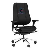 PhantomX Mesh Gaming Chair with Miami Marlins, AGS-DSPHGMCHRBKJCKT-PSMLB21004A