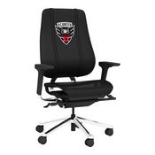 Phantomx Mesh Gaming Chair with DC United FC Logo, DSPHGMCHRBKJCKT-PSMLS90016A
