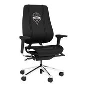 Phantomx Mesh Gaming Chair with Seattle Sounders, AGS-DSPHGMCHRBKJCKT-PSMLS90066A