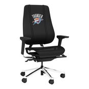 PhantomX Mesh Gaming Chair with Oklahoma City Thunder Logo, DSPHGMCHRBKJCKT-PSNBA32060A