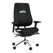 PhantomX Mesh Gaming Chair with New York Jets Classic Logo, DSPHGMCHRBKJCKT-PSNFL21018A