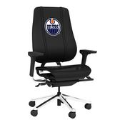 PhantomX Mesh Gaming Chair with Edmonton Oilers Logo, DSPHGMCHRBKJCKT-PSNHL41010A