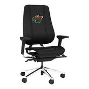 PhantomX Mesh Gaming Chair with Minnesota Wild Logo, DSPHGMCHRBKJCKT-PSNHL41040A