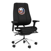PhantomX Mesh Gaming Chair with New York Islanders Logo, DSPHGMCHRBKJCKT-PSNHL41080A