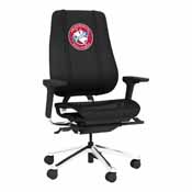 PhantomX Mesh Gaming Chair with Professional Bull Riders Vintage Logo, DSPHGMCHRBKJCKT-PSPBR0002A