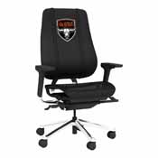 PhantomX Mesh Gaming Chair with Kansas City Outlaws Primary Logo, DSPHGMCHRBKJCKT-PSPBR0030A