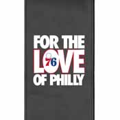 Logo Panel with Philadelphia 76ers For The Love of Philly 2024 Playoffs, AGS-PSNBA32014