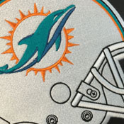 Miami Dolphins Logo Panel, AGS-PSNFL20090