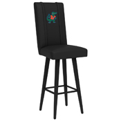 Swivel Bar Stool 2000 with Florida Gators Albert Logo, XZ2000BSSBLK-PSCOL11024