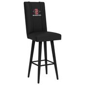 Swivel Bar Stool 2000 With San Diego State, AGS-XZ2000BSSBLK-PSCOL13800