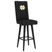 Swivel Bar Stool 2000 with Notre Dame, AGS-XZ2000BSSBLK-PSCOL13820
