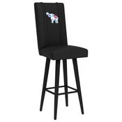 Swivel Bar Stool 2000 With Oakland Athletics Cooperstown, XZ2000BSSBLK-PSCOOP0070