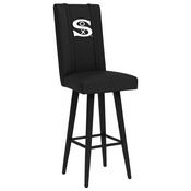 Swivel Bar Stool 2000 With Chicago White Sox Cooperstown, AGS-XZ2000BSSBLK-PSCOOP0135