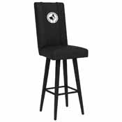 Swivel Bar Stool 2000 with LAPD K9 Primary, XZ2000BSSBLK-PSLAPD0004