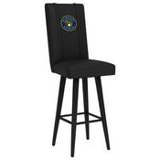 Swivel Bar Stool 2000 with Milwaukee Brewers, AGS-XZ2000BSSBLK-PSMLB21052