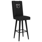 Swivel Bar Stool 2000 with Major League Soccer, AGS-XZ2000BSSBLK-PSMLS90086