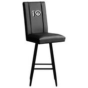 Swivel Bar Stool 2000 with Brooklyn Nets Team Commemorative Logo, XZ2000BSSBLK-PSNBA31075