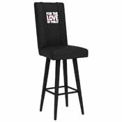 Swivel Bar Stool 2000 with Philadelphia 76ers For The Love of Philly 2024 Playoffs Logo, XZ2000BSSBLK-PSNBA32014
