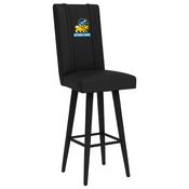 Swivel Bar Stool 2000 with Detroit Lions Classic Logo, XZ2000BSSBLK-PSNFL20053