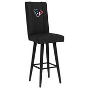 Swivel Bar Stool 2000 with Houston Texans, AGS-XZ2000BSSBLK-PSNFL20060
