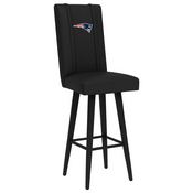 Swivel Bar Stool 2000 with New England Patriots, AGS-XZ2000BSSBLK-PSNFL21000