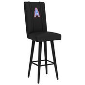 Swivel Bar Stool 2000 with Tennesse Titans Classic Logo, XZ2000BSSBLK-PSNFL21053