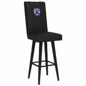 Swivel Bar Stool 2000 with New York Mavericks Primary Logo, XZ2000BSSBLK-PSPBR0045
