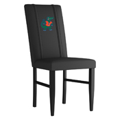 Side Chair 2000 Set of 2 with Florida Gators Albert Logo, XZ2000SCBLK-PSCOL11024