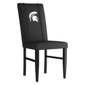 Side Chair 2000 with Michigan State Spartans Set of 2, AGS-XZ2000SCBLK-PSCOL13222