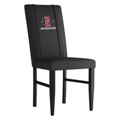 Side Chair 2000 With San Diego State Set of 2, AGS-XZ2000SCBLK-PSCOL13800