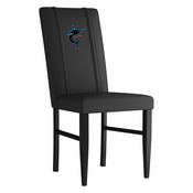 Miami Marlins MLB Side Chair 2000 Set of 2, AGS-XZ2000SCBLK-PSMLB21006