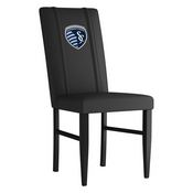 Side Chair 2000 with Sporting Kansas City, AGS-XZ2000SCBLK-PSMLS90071
