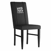 Side Chair 2000 with Miami Heat White Hot 2024 Playoffs Logo Set of 2, XZ2000SCBLK-PSNBA31046