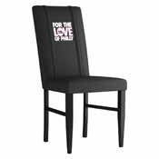 Side Chair 2000 with Philadelphia 76ers For The Love of Philly 2024 Playoffs Logo Set of 2, XZ2000SCBLK-PSNBA32014
