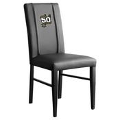 Side Chair 2000 with San Antonio Spurs Team Commemorative Logo, XZ2000SCBLK-PSNBA32052