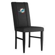 Side Chair 2000 with Miami Dolphins, AGS-XZ2000SCBLK-PSNFL20090