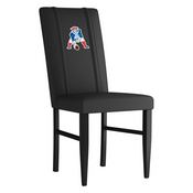 Side Chair 2000 with New England Patriots Classic Logo Set of 2, XZ2000SCBLK-PSNFL21003