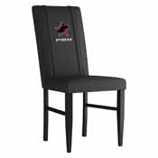 Side Chair 2000 with Professional Bull Riders Star Logo Set of 2, XZ2000SCBLK-PSPBR0003