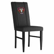Side Chair 2000 with Missouri Thunder Primary Logo Set of 2, XZ2000SCBLK-PSPBR0035