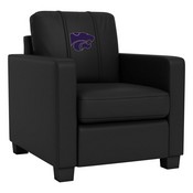 Dyno Stationary Club Chair with Kansas State Powercat Logo, XZ283SSASDCC-PSCOL13071